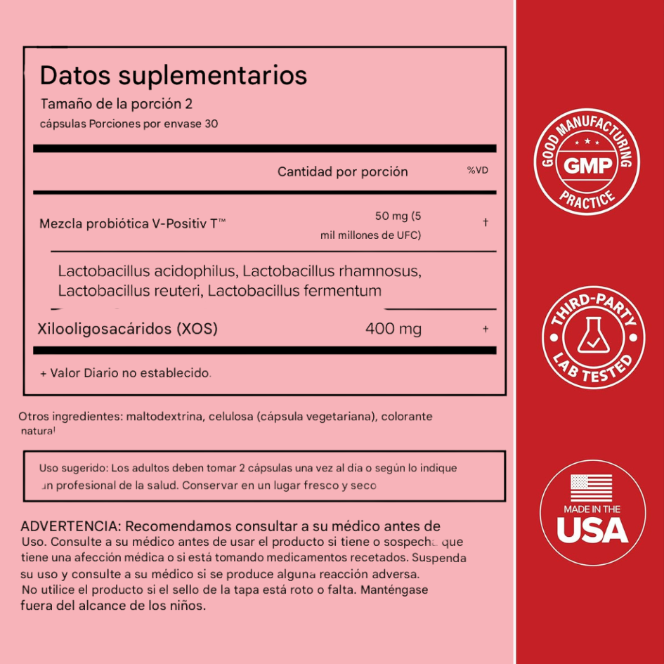 URO Probióticos™-Dí adiós a las infecciones íntimas.