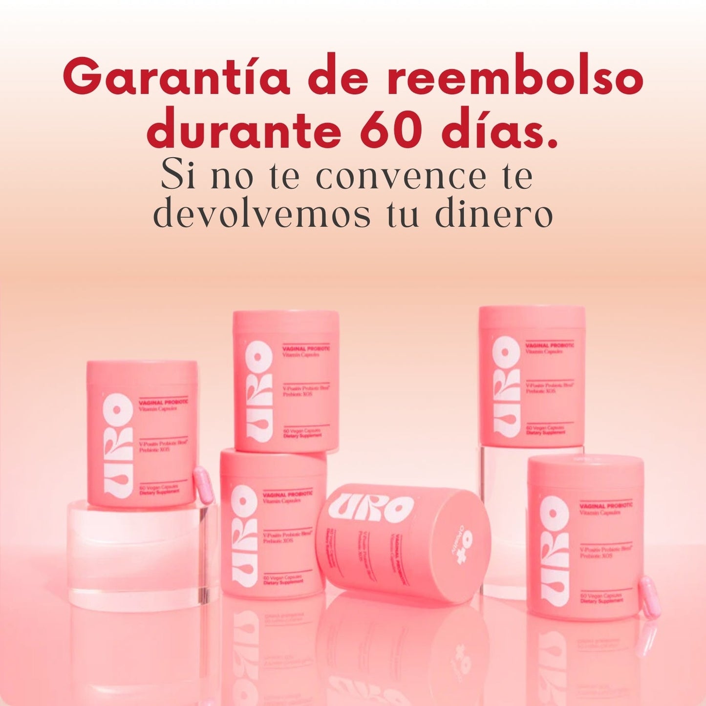 URO Probióticos™-Dí adiós a las infecciones íntimas.